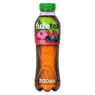 Чай холодний Fuze tea чорний зі смаком лісових ягід (500мл)