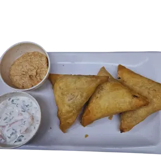 Samosas vegetales (3 uds.) 