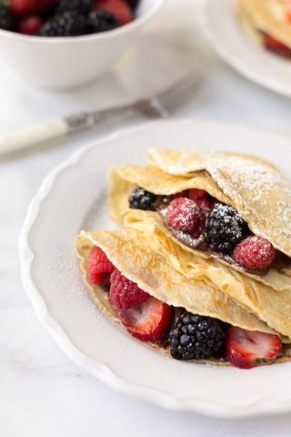 crêpe nutella fruits