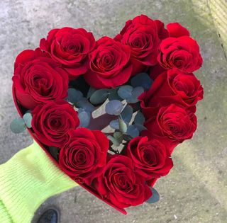 Inimioara de trandafiri