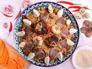 Плов с казы