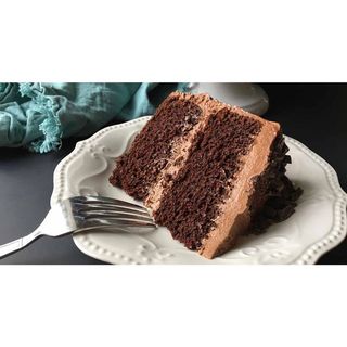 Chocolate sliced cake