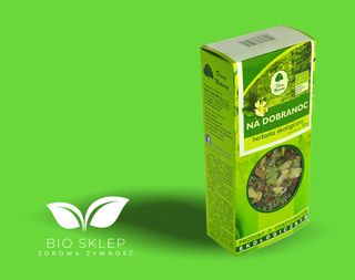 Herbata NA DOBRANOC DARY NATURY 50g | zioła | dzika róża | chmiel