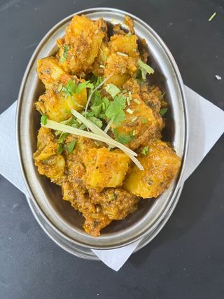 Bombay aloo(a  bit spicy)