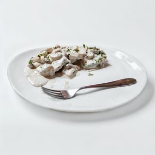 Petto di pollo con funghi