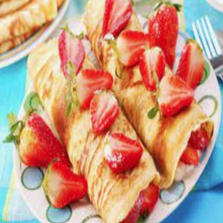Crepes Con Fresa