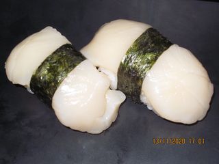 Sushi Nigiri Vieira (2 pzs.)