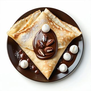 Crepes Nutella e Raffaello