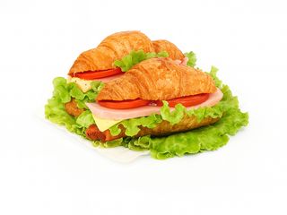 Круасан з шинкою