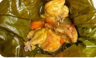 All food with chicken luwombo broiler 