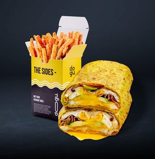 Meniu Rollo Huevo + Garnitura la alegere