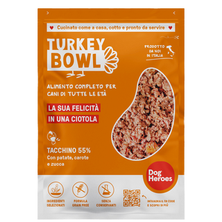 Dog Heroes Turkey Bowl Surgelata 7 X 650g - Formato Convenienza