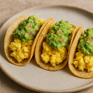 Eggocado tacos ( 540 kcal)