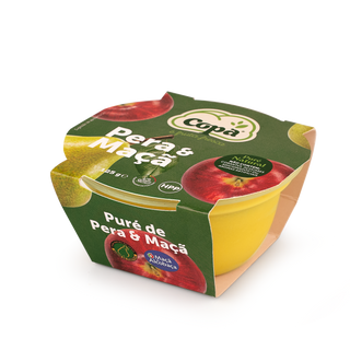 Puré Maçã com pedaços de Pêra 125gr