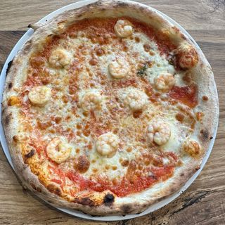 Pizza con gamberi  Ø40cm