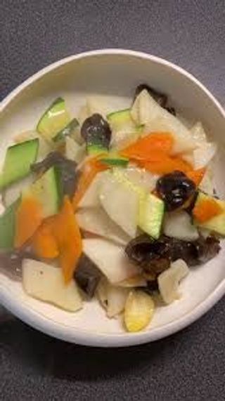 119 Ighame saltate con funghi ginesi