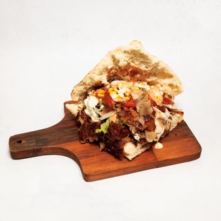 Classic kebab lepinja