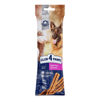 Ласощі для собак Club 4 Paws Dental Sticks жувальні палички (117г)