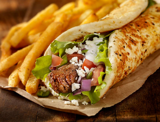 Menú Durum Solo Carne De Pollo (Grande)