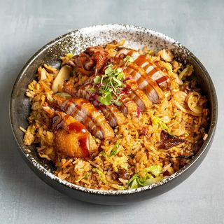 Yakimeshi De Kamo Katsu (Pato)