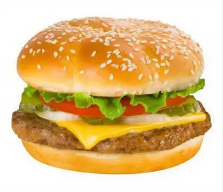 Burger Cheese avec frits boisson  gratuit