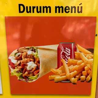 Menu Durum Kebab
