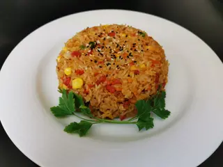 Arroz Chao com Salsicha