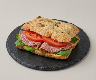 Focaccia Mortadela (1 Ud.)