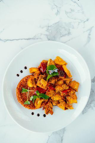 Vege curry sa tahini rižom 500gr