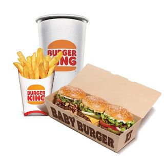 Baby Burgers 3pc Meni