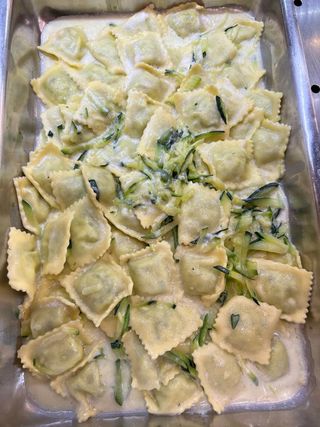 Ravioli ricotta e spinaci