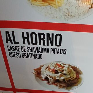 Plato al Horno Carne ptata y queso 