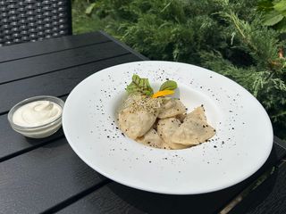 Вареники з куркою та грибами (200г)