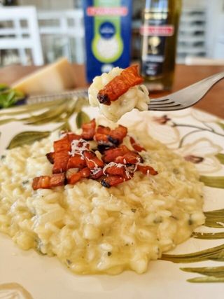 Risotto Gorgonzola e Bacon
