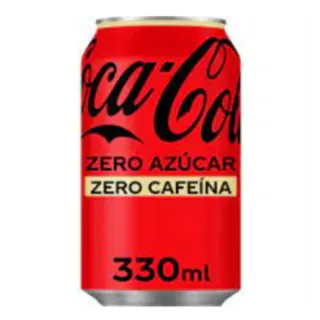 Lata Coca Cola Zero Zero