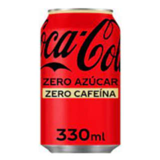 Lata Coca Cola Zero Zero