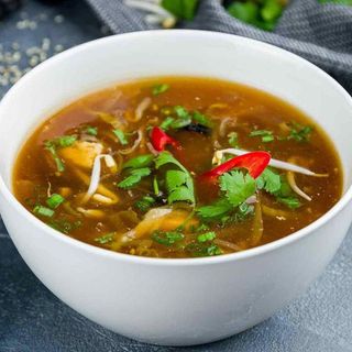 Hot And Sour Chicken Soup  - Medium Portion