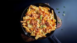 Loaded fries & Pulled pork