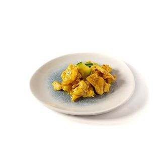 206.- Pollo Al Curry Con Leche De Coco