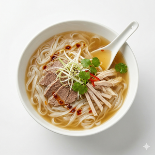 Sopa de pasta de arroz (煮年糕)