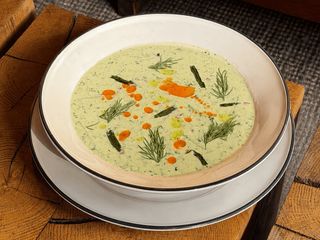 Окрошка з індичкою