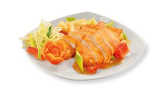 Smażony kurczak w tempurze