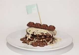 Special big pancake Kinder Bueno