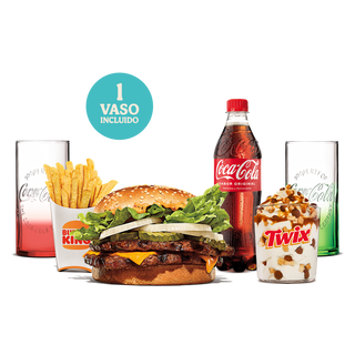 Menú Big King Xxl Verano Con Vaso