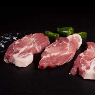 Chuletas de Aguja de Cerdo - 1 kg