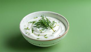 Crema de iaurt cu marar