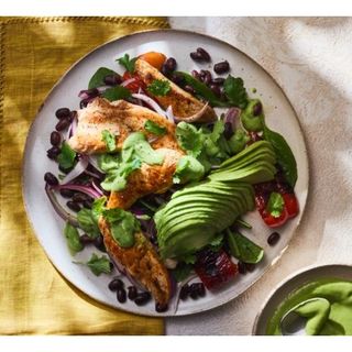 Cumin Chicken And Avocado Salad