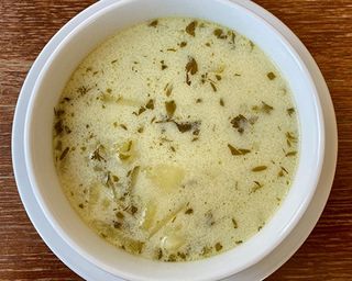 Zupa Ogórkowa z Ziemniakami