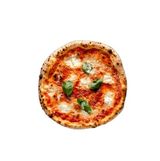 Пица Маргаита с кремообразна бурата