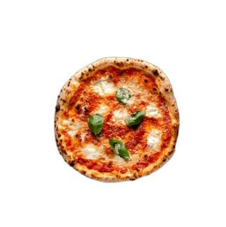 Пица Маргаита с кремообразна бурата
